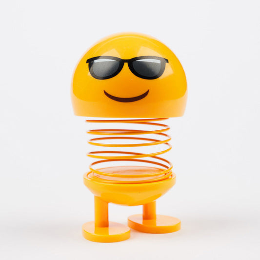 Spring Head Shaking Dolls – 2pcs Car Dashboard Decoration Figures Solanly