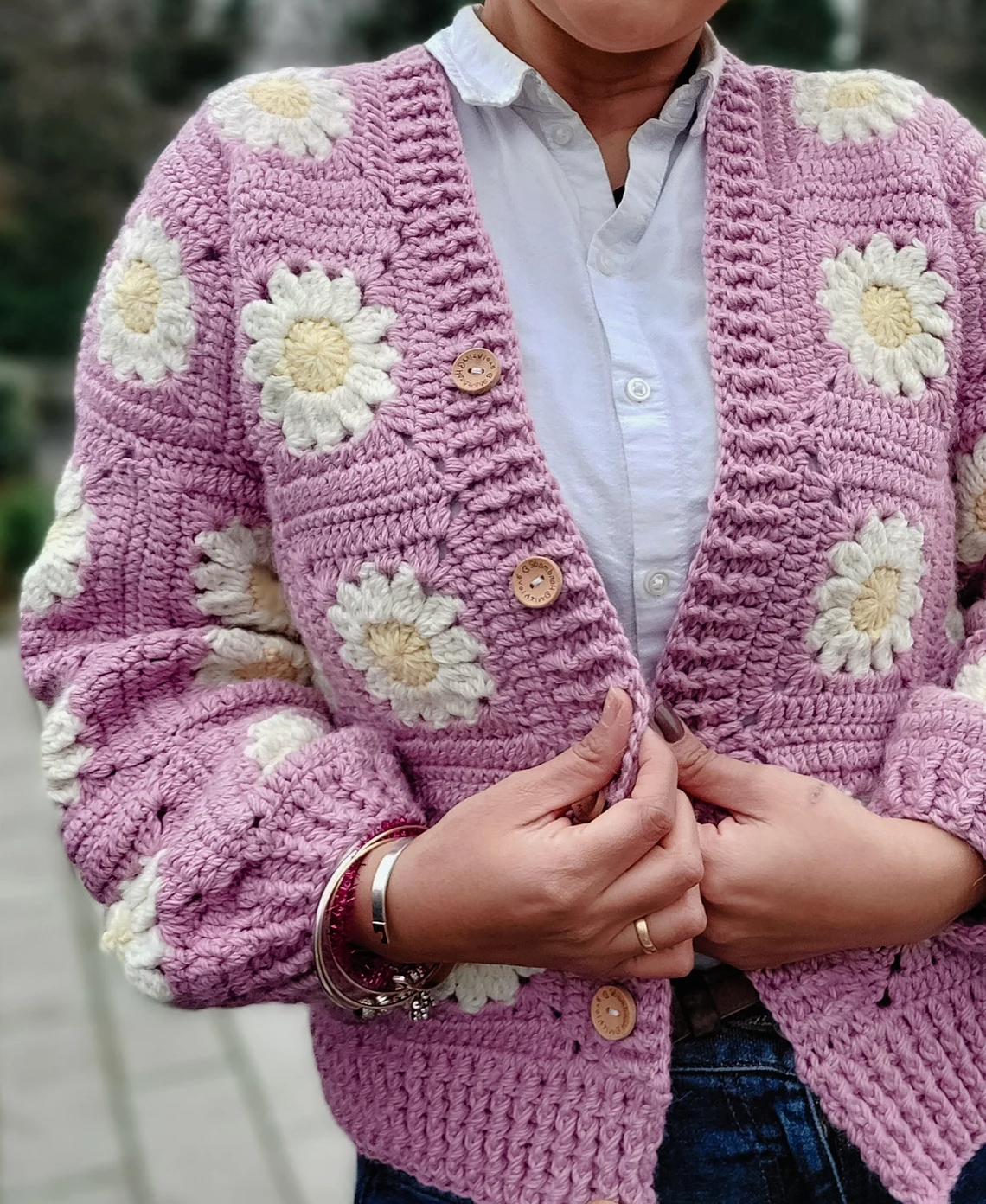 🌼 Daisy Dreams Cardigan Pattern Solanly