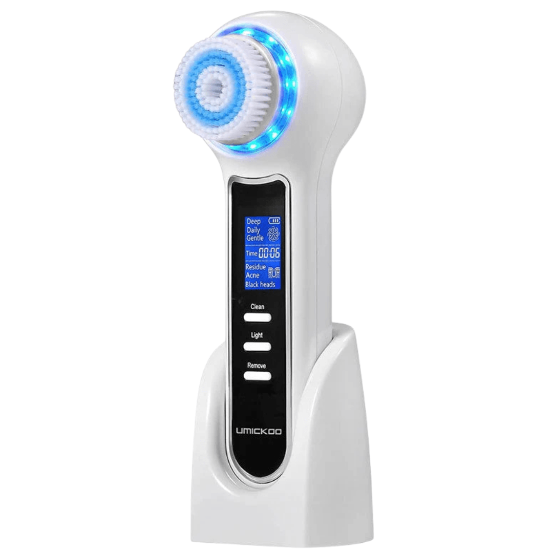 3 In 1 Electric Vibration Facial Brush Machine - Solanly