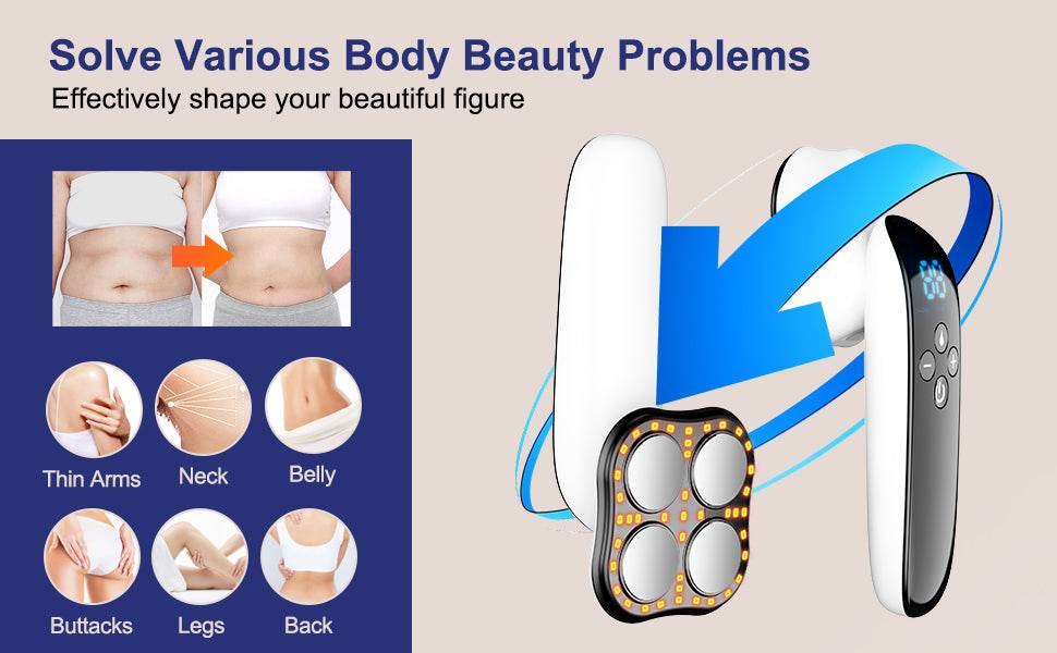 4 Heads Pro Max Version Cellulite Massager - Solanly