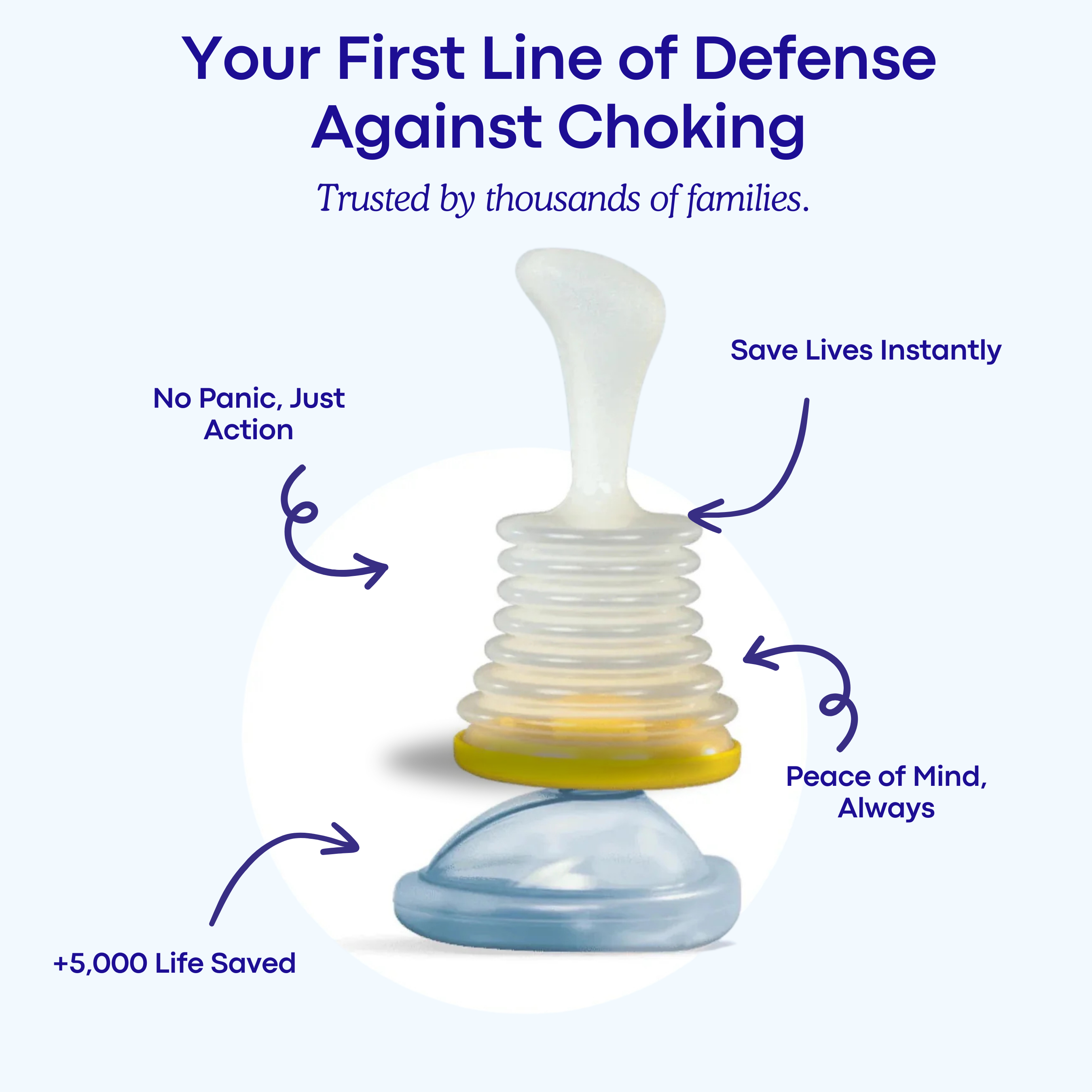 LifeVac Anti Choking Device Blue Solanly