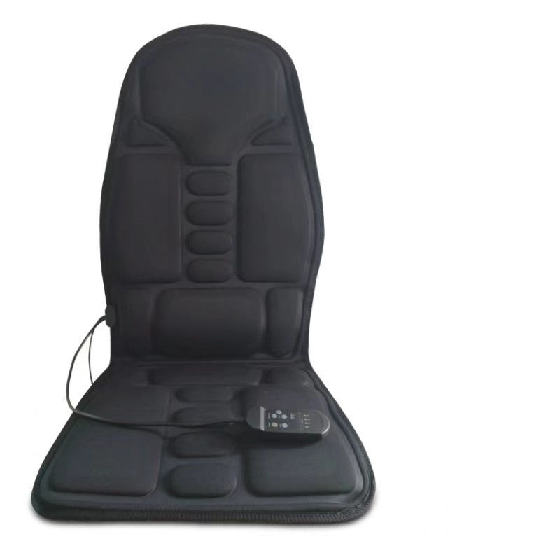 Heated Car and Home Massage Cushion – Full Back, Waist, and Hip Support Solanly