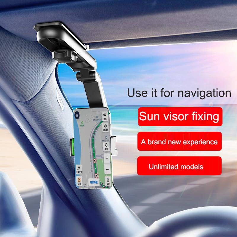 Car phone holder, sun visor, navigation car support bracket Solanly