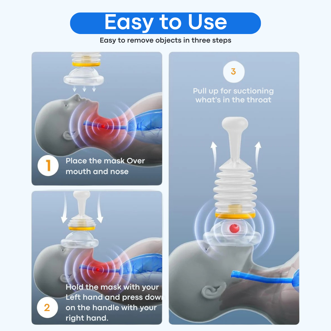 LifeVac Anti Choking Device Blue Solanly