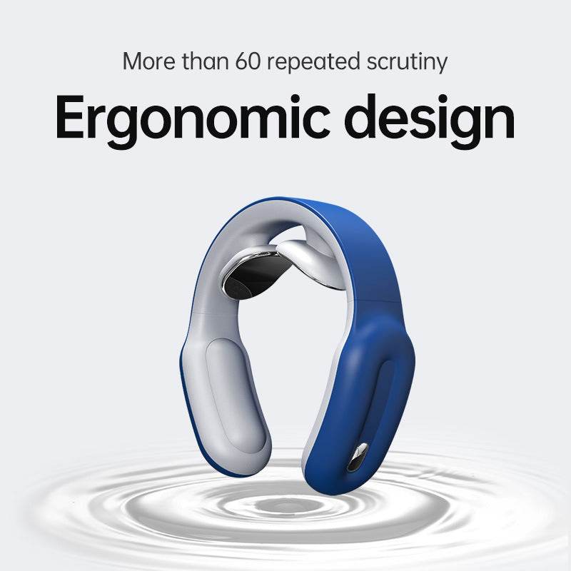 Portable shoulder and neck Electric Pulse Massager with Heat - Solanly