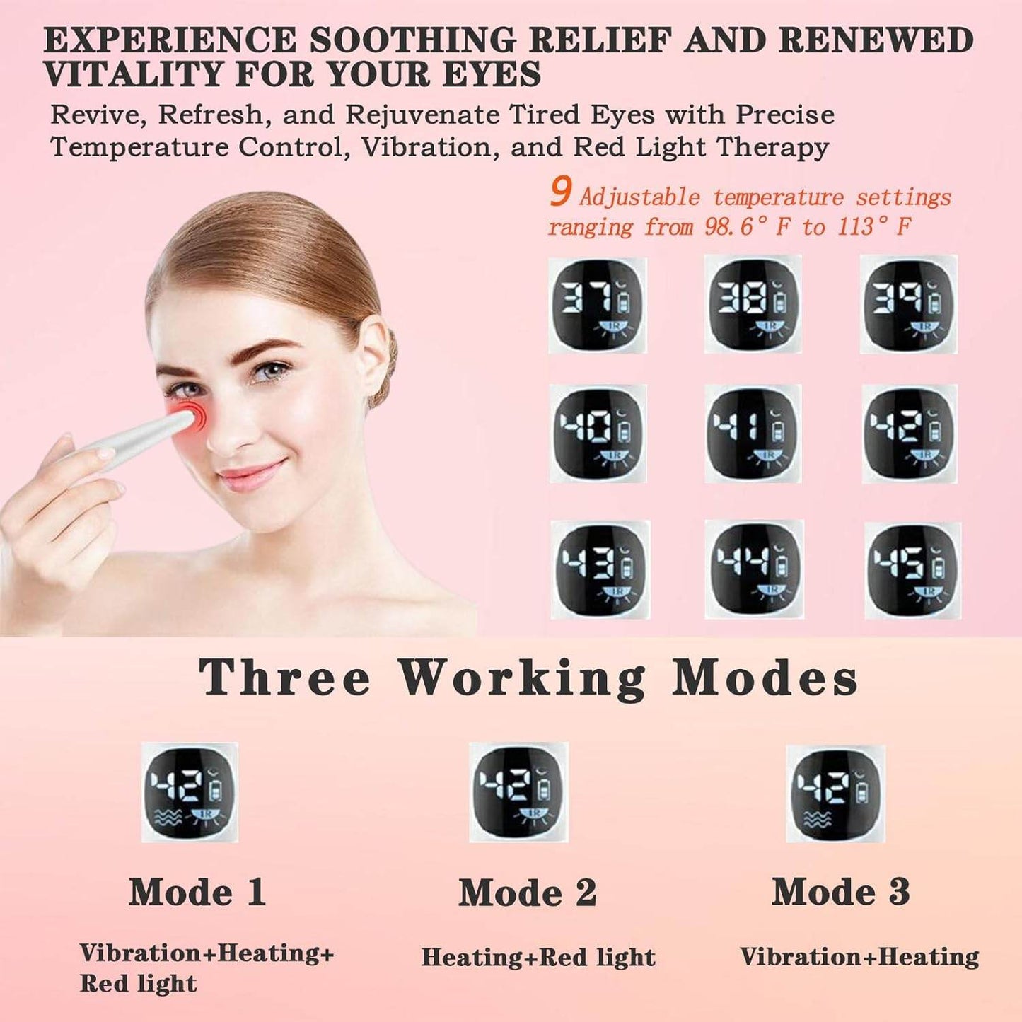 Red Light Eye Lift Wand - Solanly - Solanly