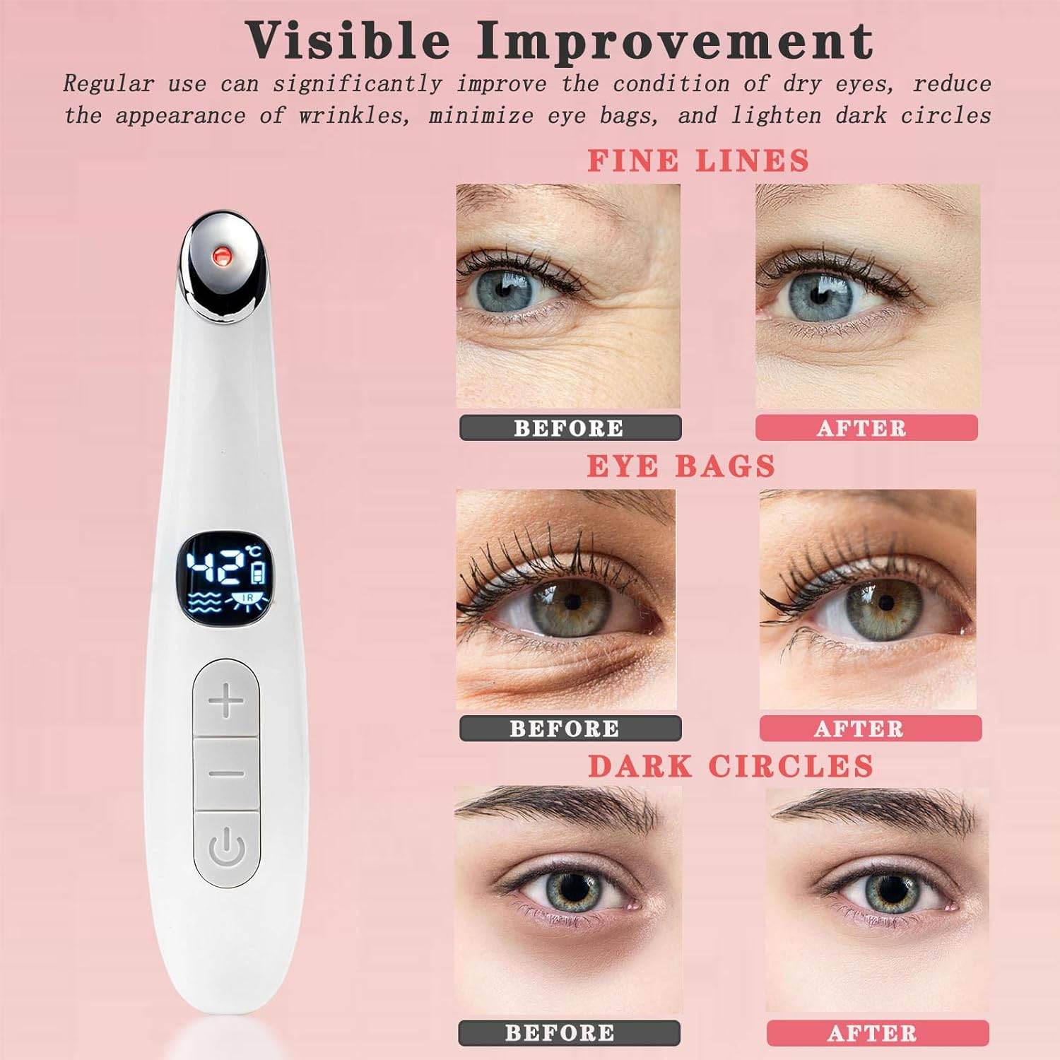 Red Light Eye Lift Wand - Solanly - Solanly