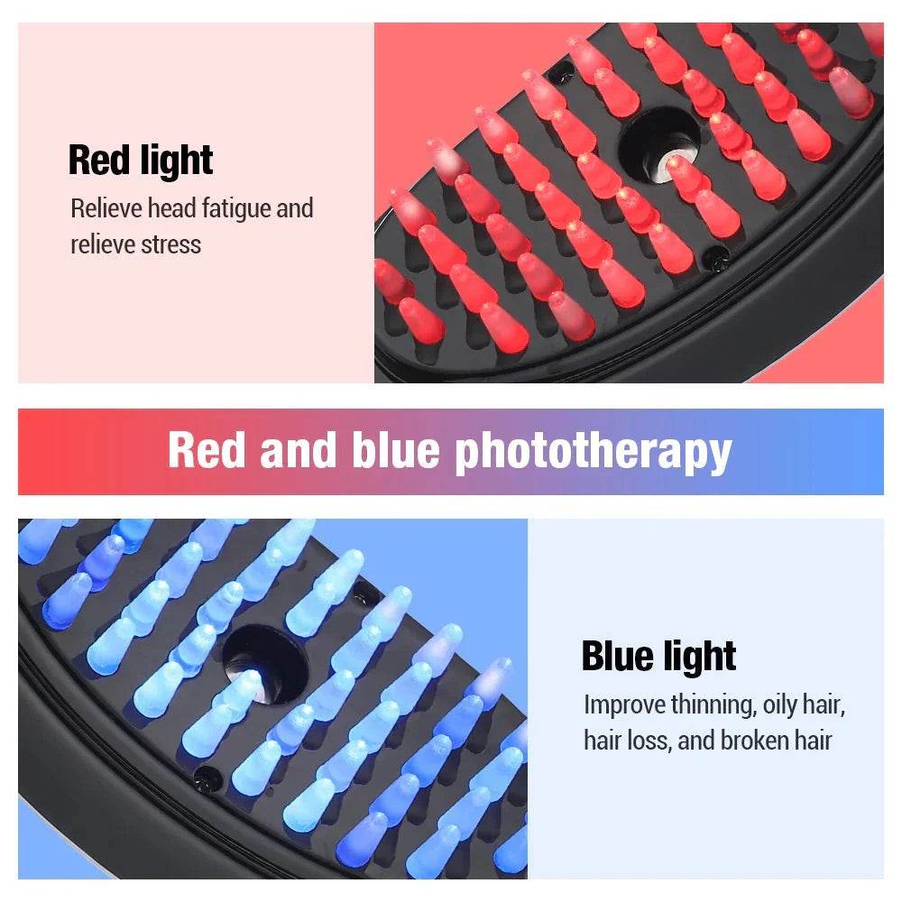 Red Light Hair Brush - Solanly
