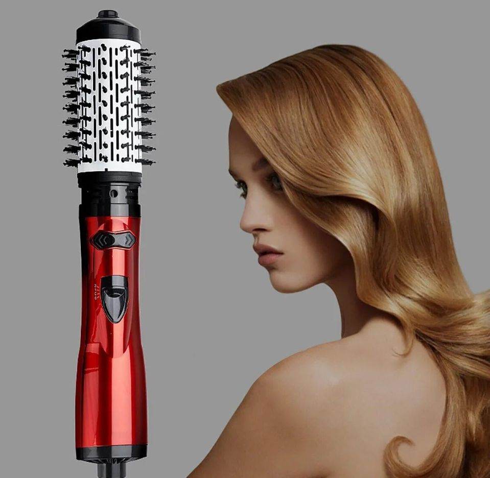 Rotating Hair Dryer Blowout Brush - Solanly