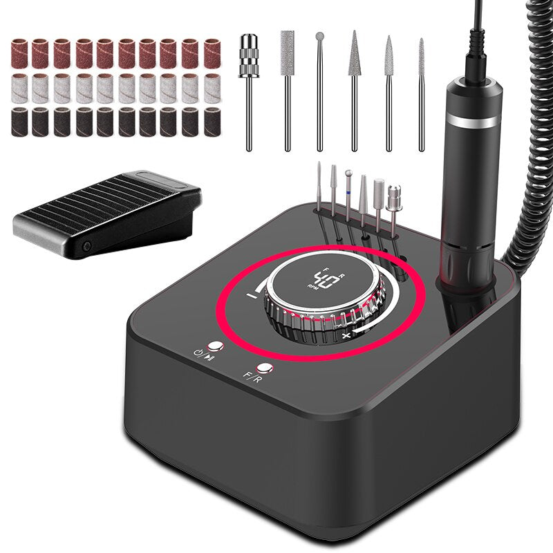 Electric Nail Drill Professional Manicure Machine Solanly