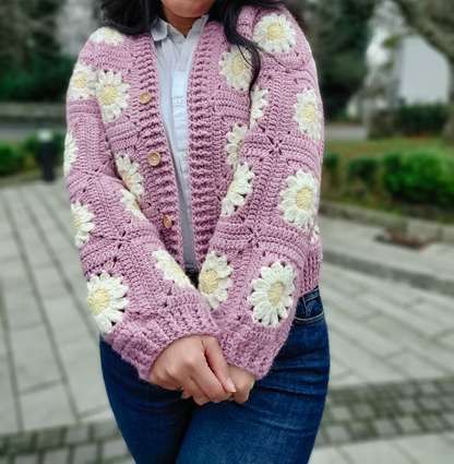 🌼 Daisy Dreams Cardigan Pattern Solanly