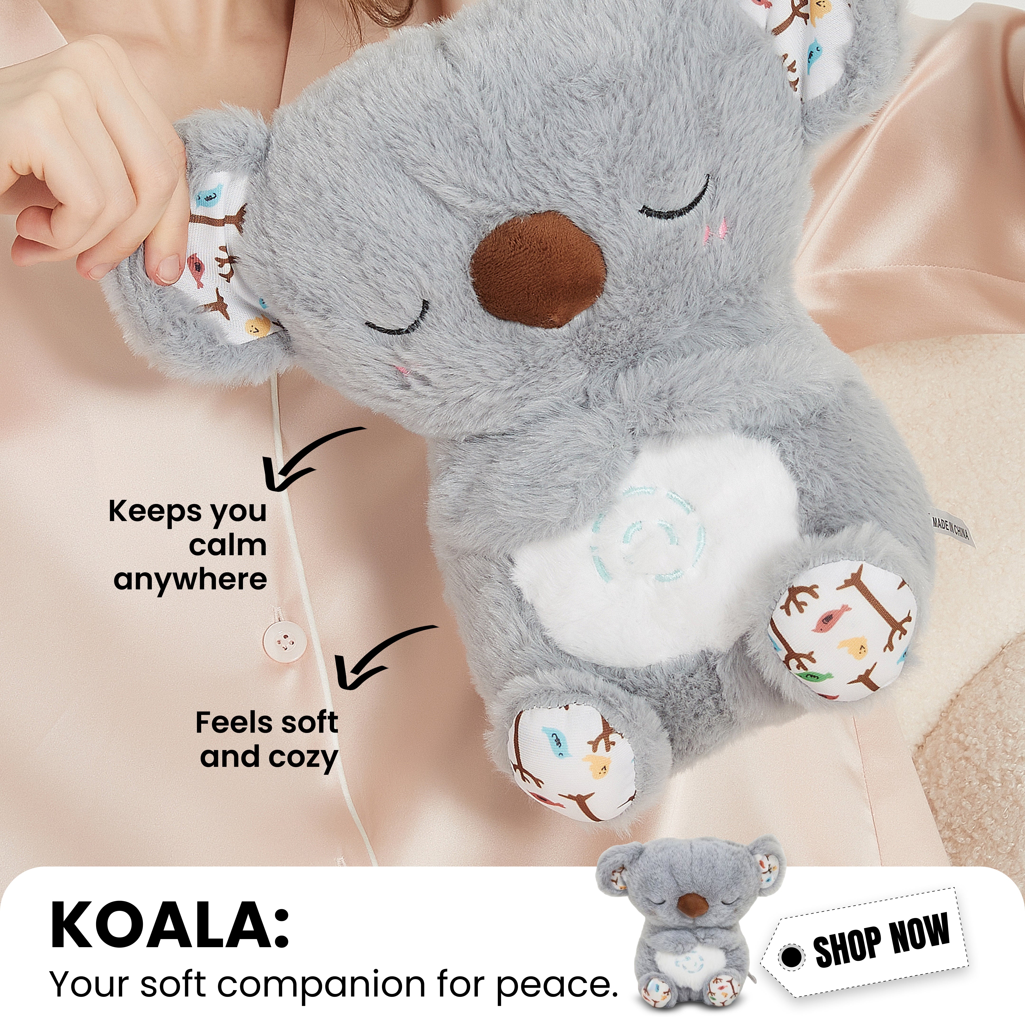 Soothing Koala Pink Solanly