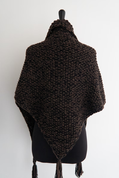 Cozy Hug Wrap & Fingerless Armlets Set Solanly