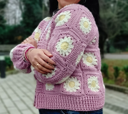 🌼 Daisy Dreams Cardigan Pattern Solanly
