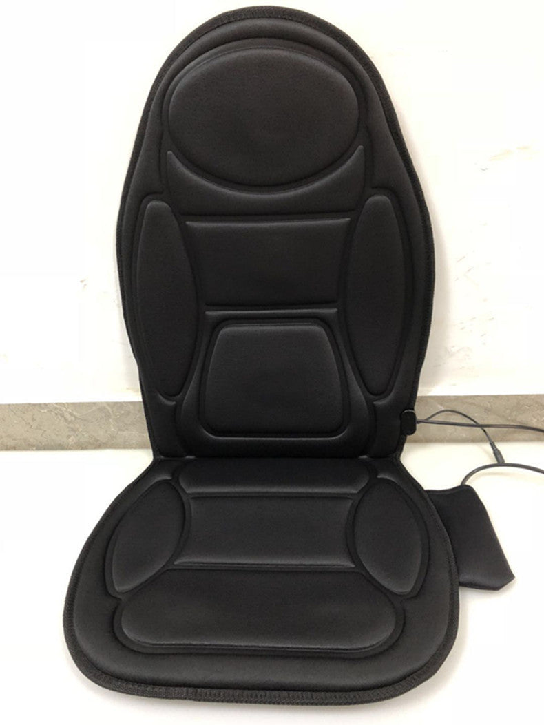 Heated Car and Home Massage Cushion – Full Back, Waist, and Hip Support Solanly