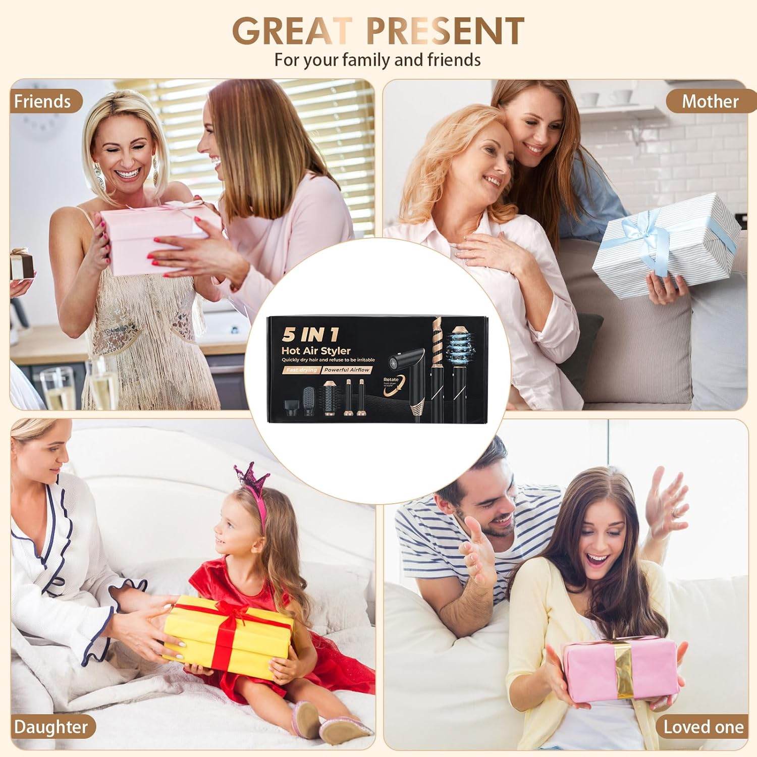 5 in 1 Hot Air Styler - Solanly