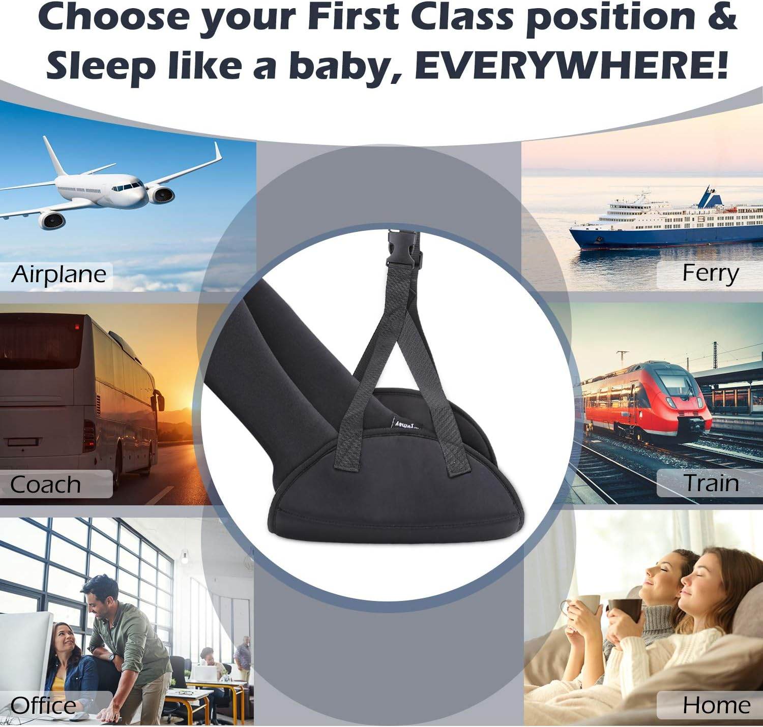 Airplane Foot Hammock - Solanly
