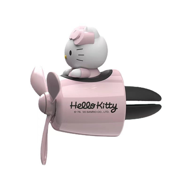 Hako Bear Car Air Freshener – Cute Pilot Design for Air Vent Aromatherapy Solanly