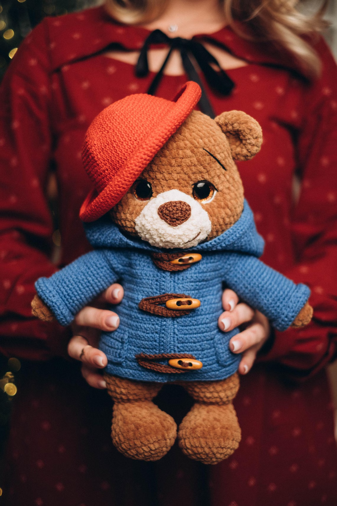 🧳 Teddy Bear Traveler Crochet Pattern Solanly