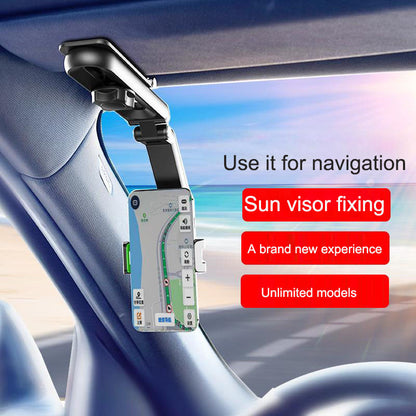 Car phone holder, sun visor, navigation car support bracket Solanly