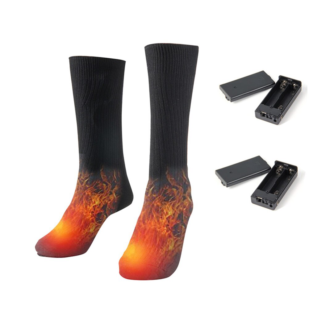 Electric heated socks for women and men - Thermal heating socks Solanly