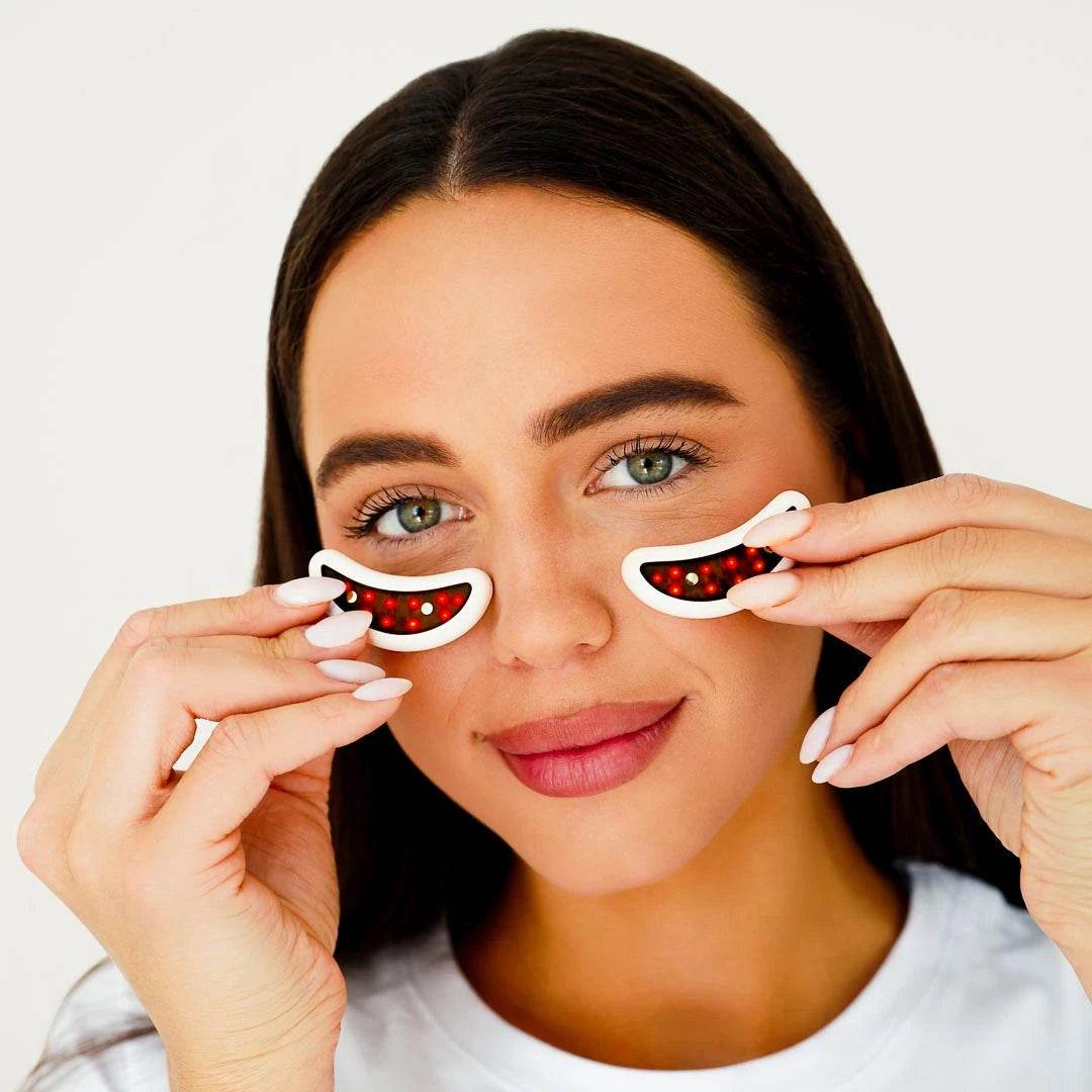 Eye Massager - Red Light Therapy Eye Pods - Solanly