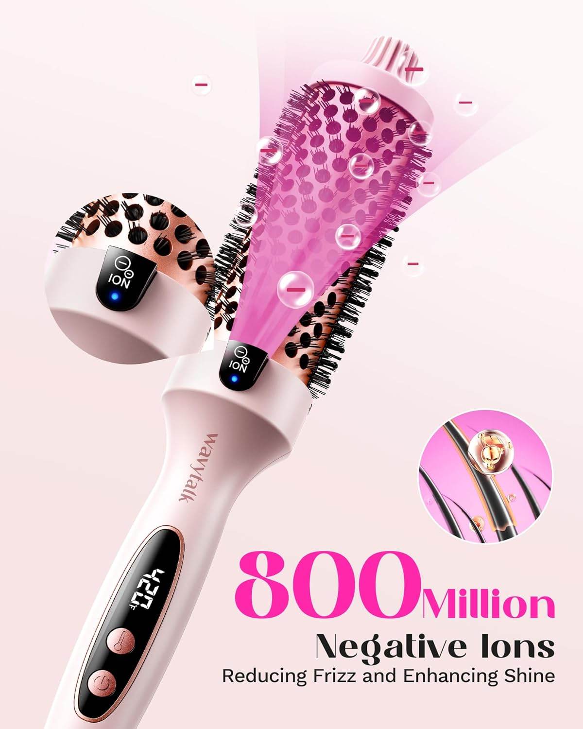 Heated Round Brush - Solanly