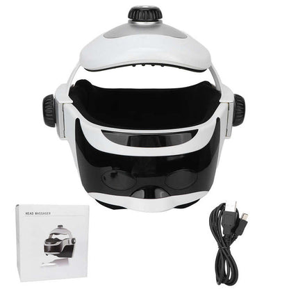 Helmet head massager - Electric head scalp massager machine Solanly