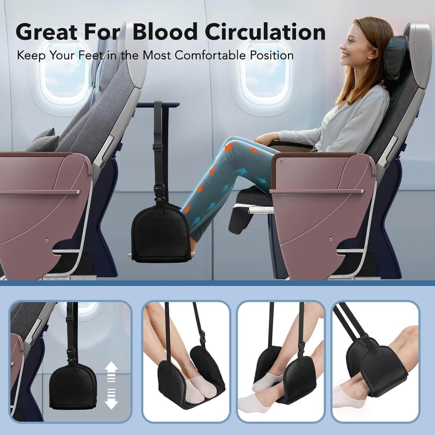 Airplane Foot Hammock - Solanly