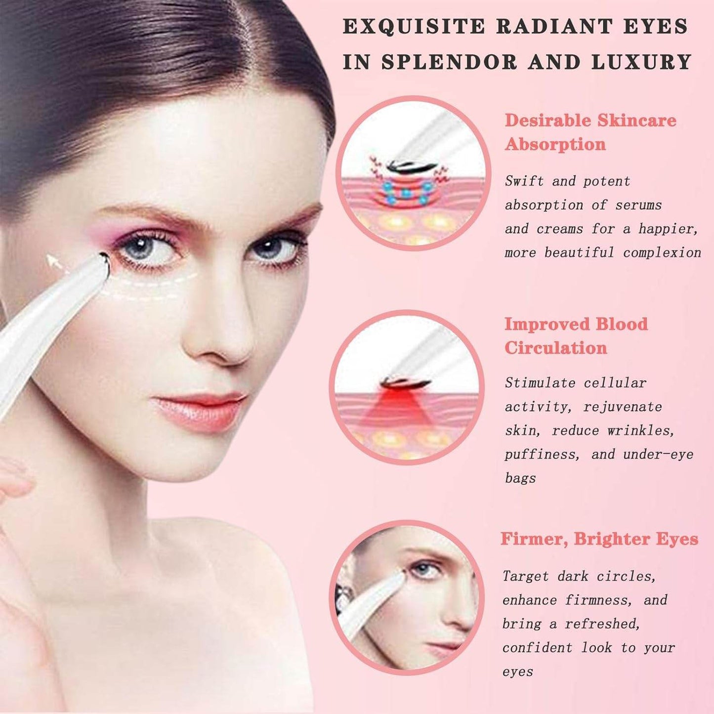 Red Light Eye Lift Wand - Solanly - Solanly