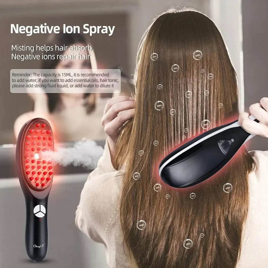 Red Light Hair Brush - Solanly