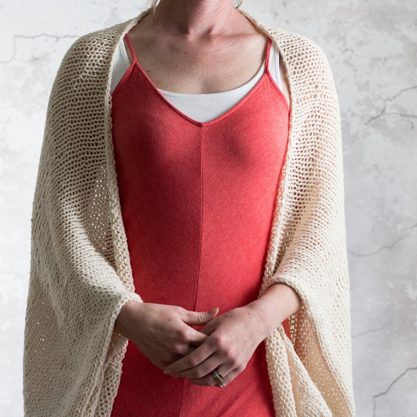KNITTING PATTERN Beginner Summer Shrug Solanly