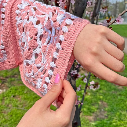 🌼 Daisy Granny Square Sweater Pattern Solanly