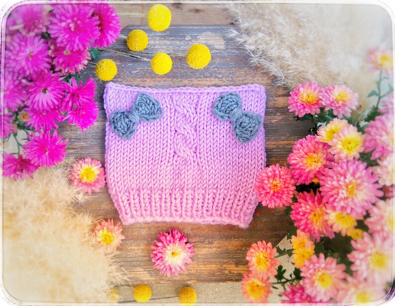 KNITTING PATTERN - Simple Kitten or Fox Ears Beanie Solanly