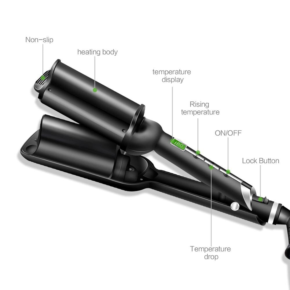 Deep Hair Waver - Hair Waves Styler & Curler Solanly