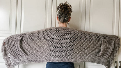 EASY Crochet Boho Scarf Pattern Solanly