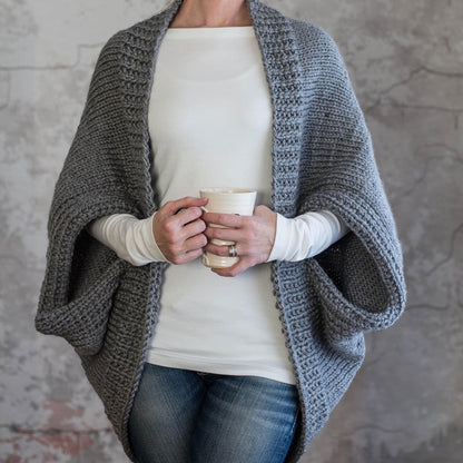 BEGINNER Knitting Pattern - Scoop Sweater Solanly